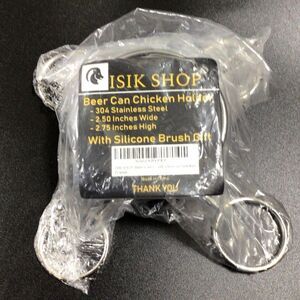 Stainless Steel Beer Can Chicken Holders Rack Stand for Grill, Roaster, Smoker